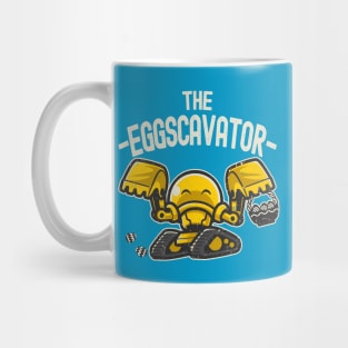 The EggsCavator Mug